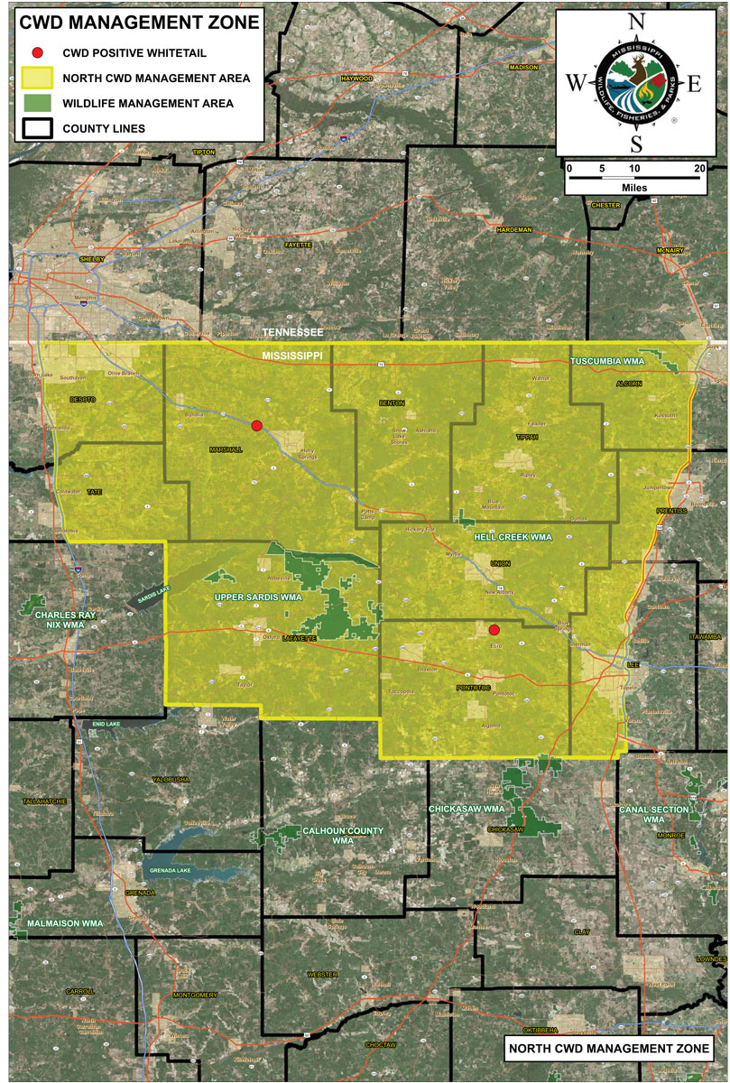 Cswd Map CWD-Zone - Mississippi Sportsman